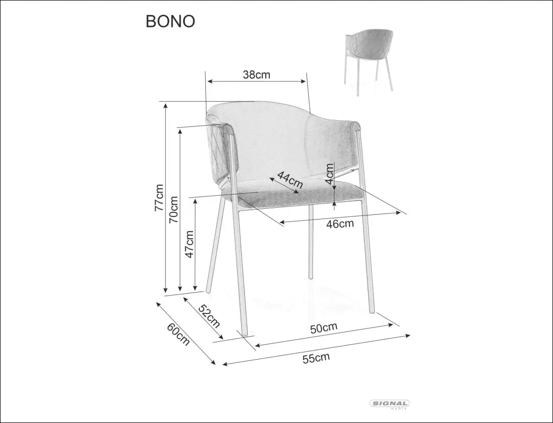 Kėdė AL020 - 100-200, 50-100, __label:Pristatymas 5-14 d.d., color-juoda, color-pilka €50 to €100 Kitchen & Dining Room