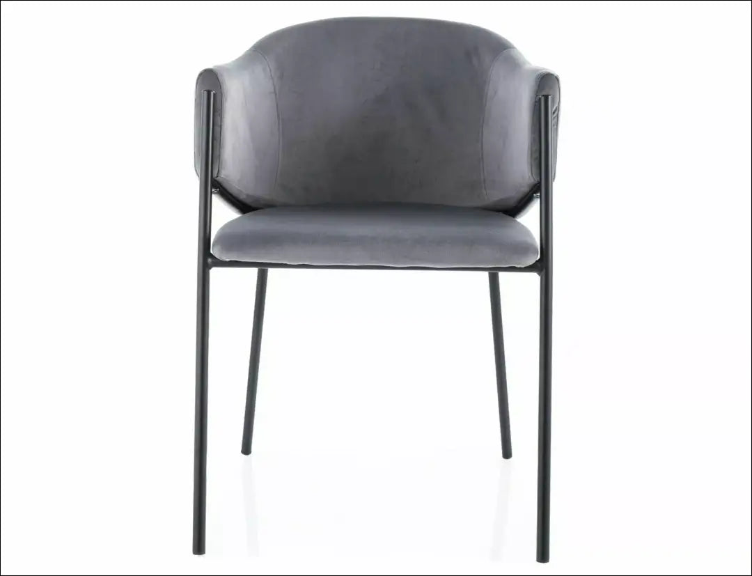 Kėdė AL020 - 100-200, 50-100, __label:Pristatymas 5-14 d.d., color-juoda, color-pilka €50 to €100 Kitchen & Dining Room