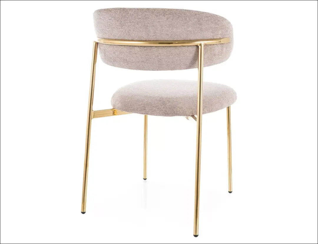 Kėdė AL021 - 50-100, __label:Pristatymas 5-14 d.d., boucle, color-kremas, color-smelio €50 to €100 Kitchen & Dining