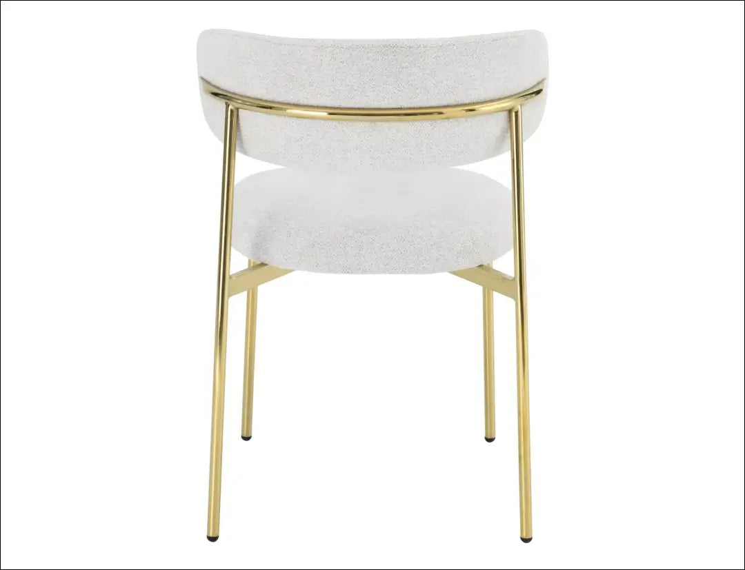 Kėdė AL021 - 50-100, __label:Pristatymas 5-14 d.d., boucle, color-kremas, color-smelio €50 to €100 Kitchen & Dining