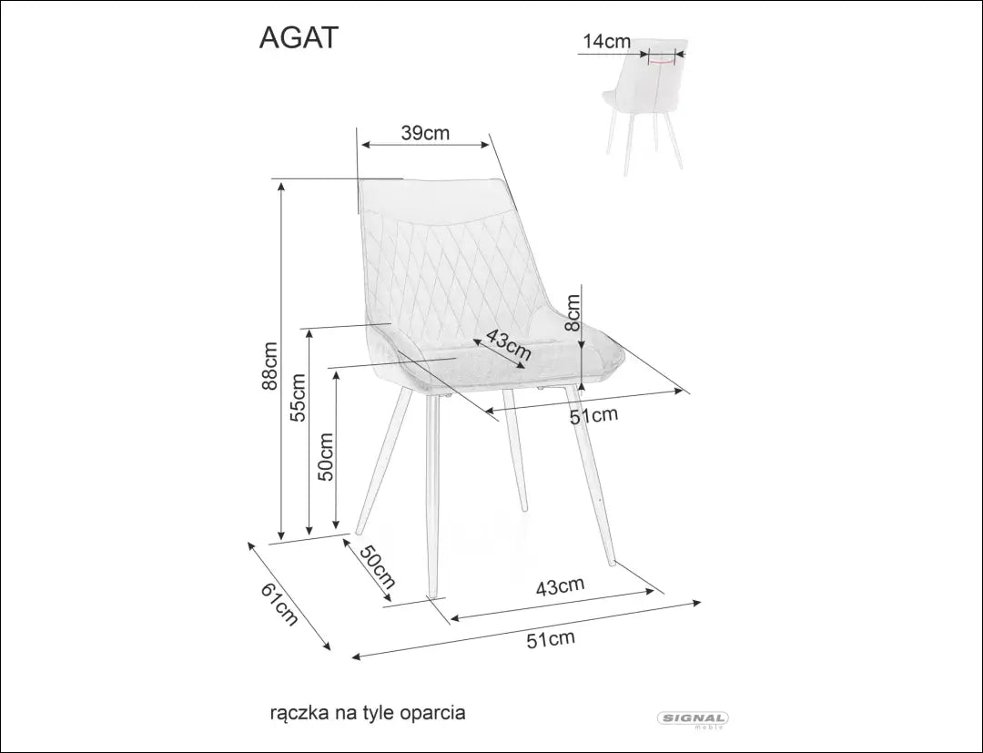 Kėdė AL022 - 50-100, __label:Pristatymas 5-14 d.d., color-juoda, color-melyna, color-pilka €50 to €100 Kitchen & Dining