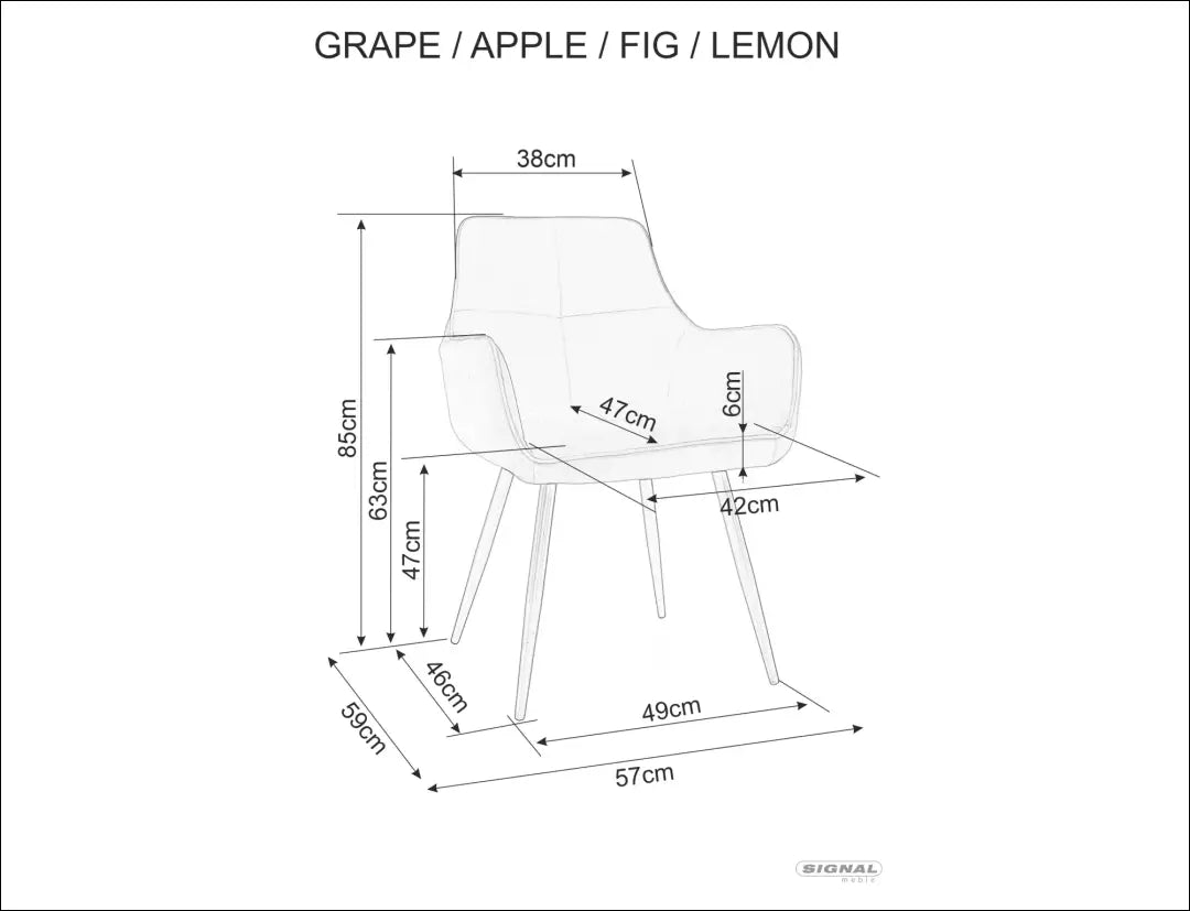 Kėdė AL028 - 50-100, __label:Pristatymas 5-14 d.d., color-juoda, color-melyna, color-pilka €50 to €100 Kitchen & Dining