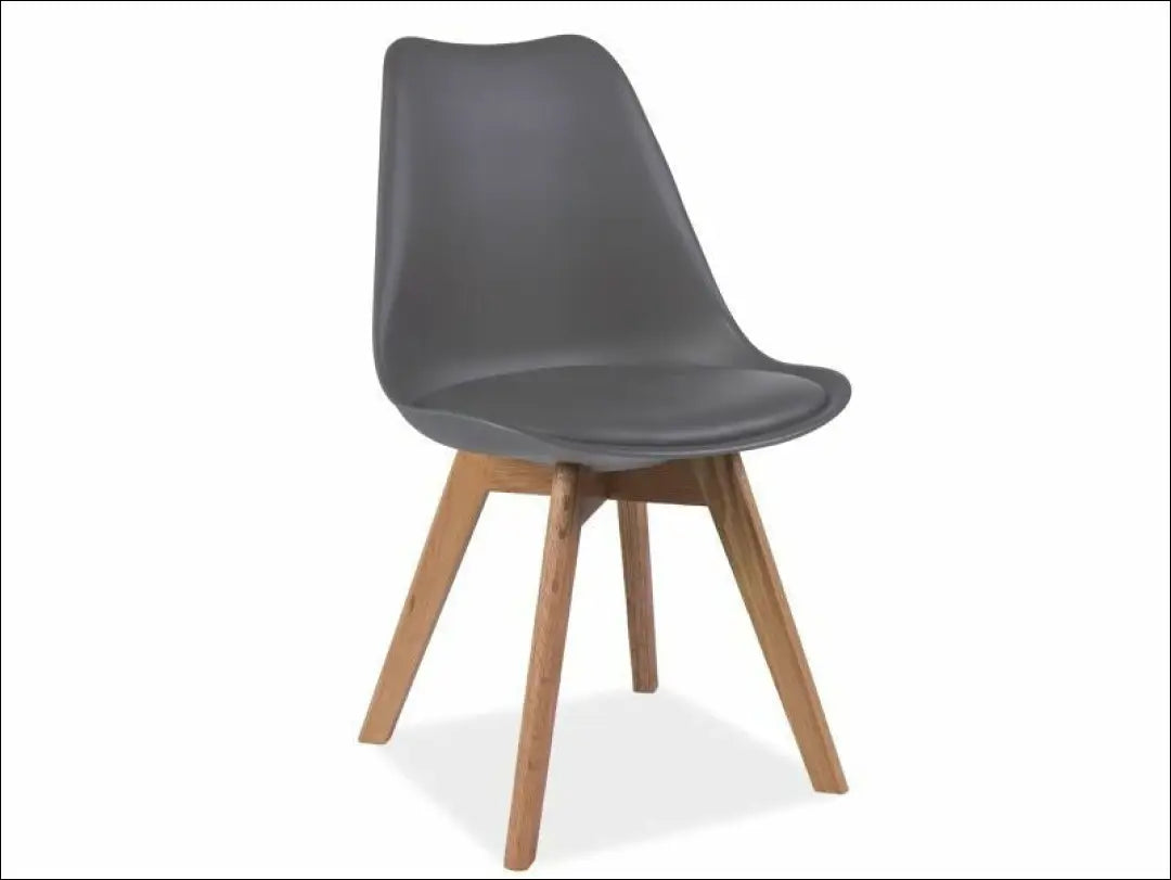 Kėdė AL032 - €43 Save 20% 25-50, __label:Pristatymas 5-14 d.d., color-balta, color-juoda, color-pilka Tamsiai pilka