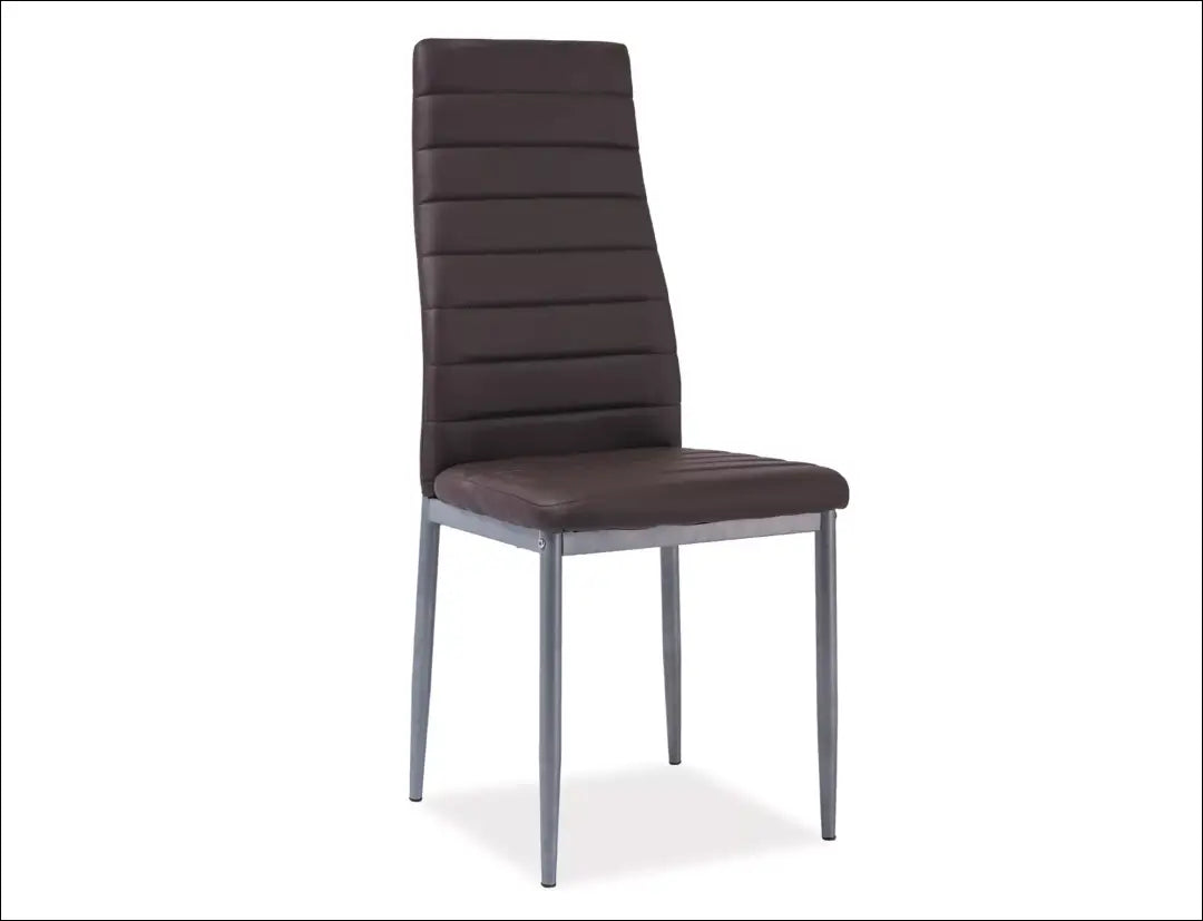 Kėdė AL033 - €35 Save 20% 25-50, __label:Pristatymas 5-14 d.d., color-juoda, color-pilka, color-ruda Tamsiai ruda €25