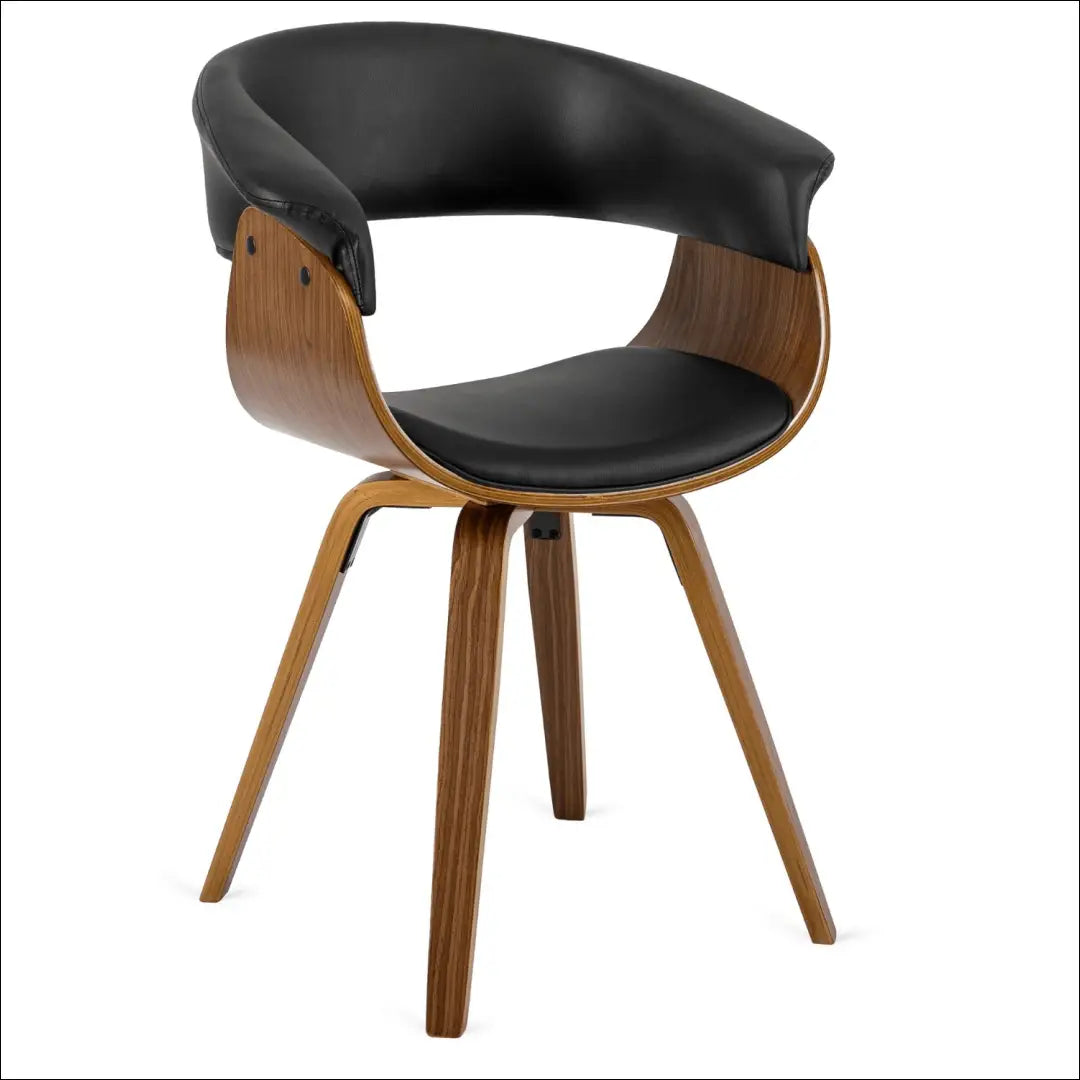 Kėdė iš eko odos juodos spalvos TE006 - €134 Save 15% 100-200, __label:Pristatymas 5-14 d.d., elite, Krzesła, uzsakomi