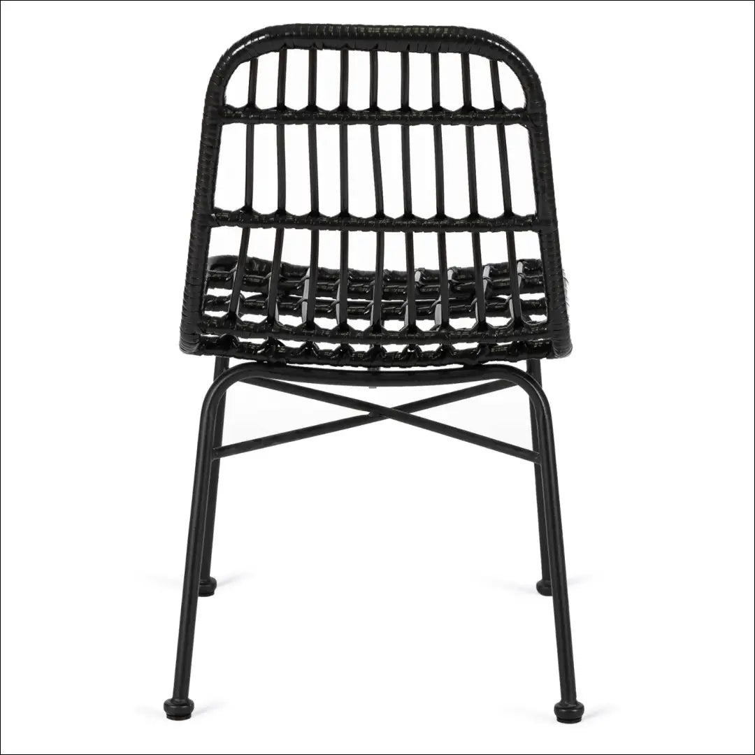 Kėdė iš sintetinio ratano juodos spalvos TE327 - €86 Save 15% 50-100, __label:Pristatymas 5-14 d.d., elite,