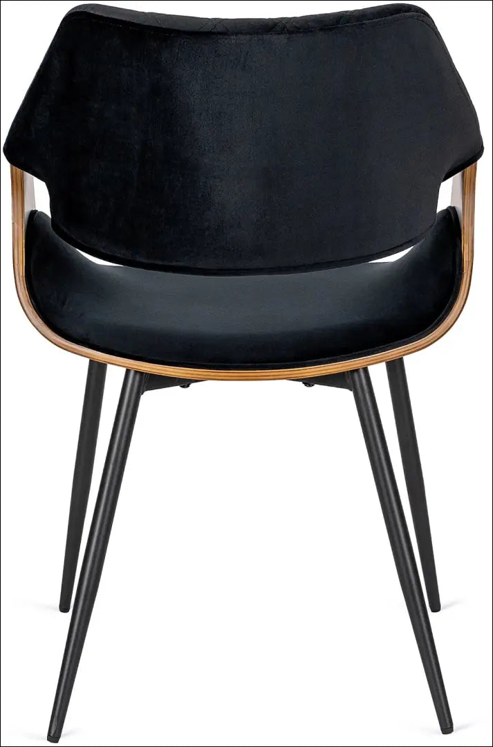 Kėdė juoda/riešutmedžio spalvos aksomas TE1469 - €142 Save 15% __label:Pristatymas 5-14 d.d., Newelite Naujausi