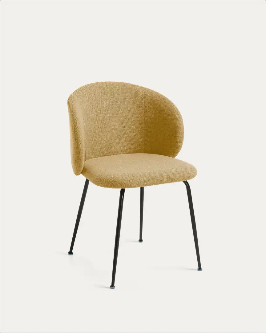 Kėdė ’Kave Home’ VI1067 - €75 Save 50% 50-100, __label:Pristatymas 1-2 d.d., color-geltona, kedes-valgomojo,