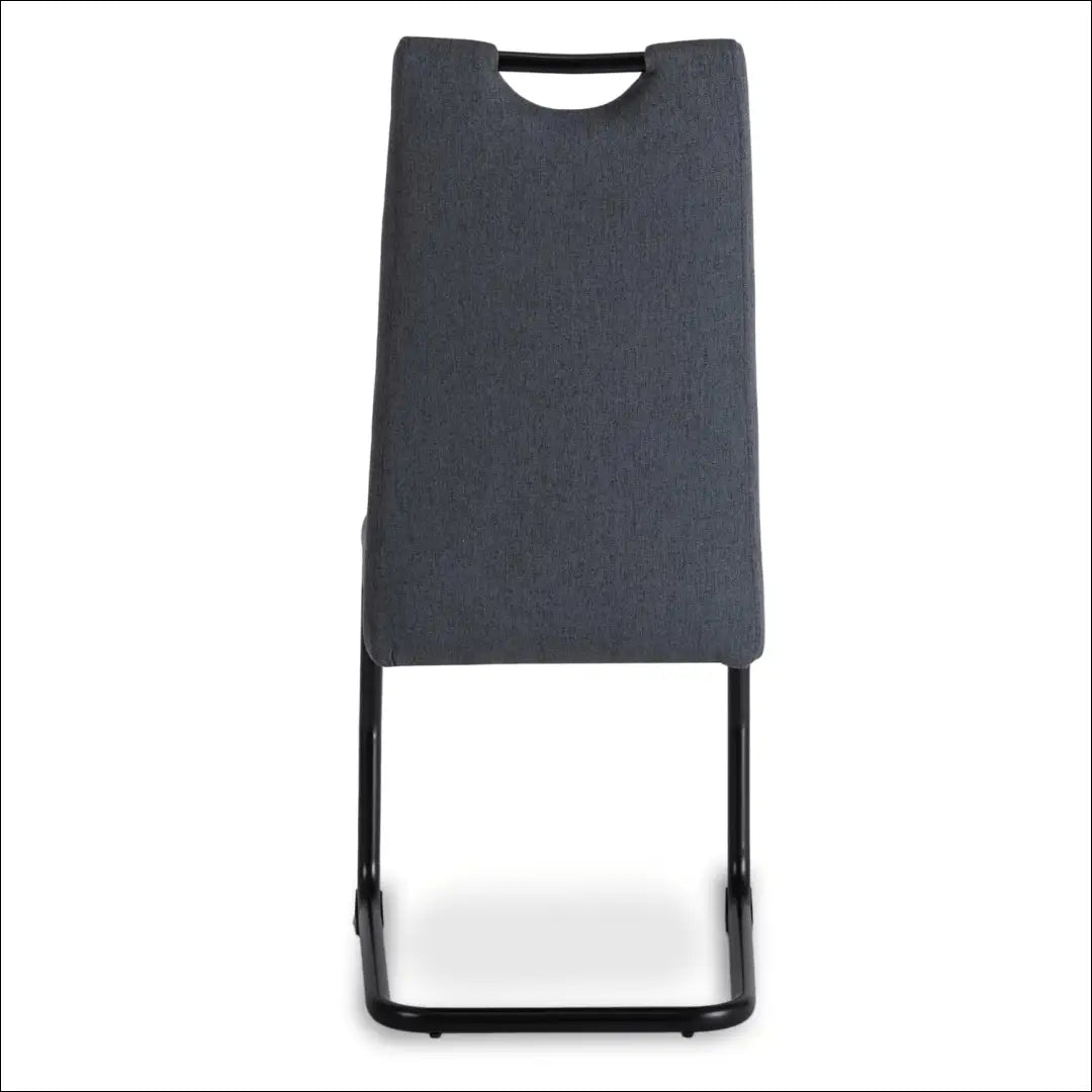 Kėdė su audiniu juodos spalvos / pilkos TE630 - €54 Save 15% 50-100, __label:Pristatymas 5-14 d.d., elite, Krzesła,