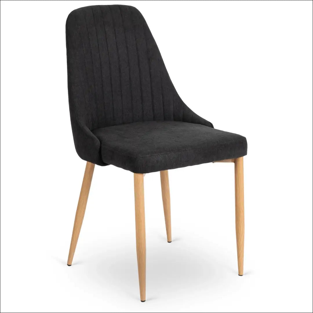 Kėdė su audiniu juodos spalvos TE334 - €60 Save 15% 50-100, __label:Pristatymas 5-14 d.d., elite, Krzesła, spalva-juoda