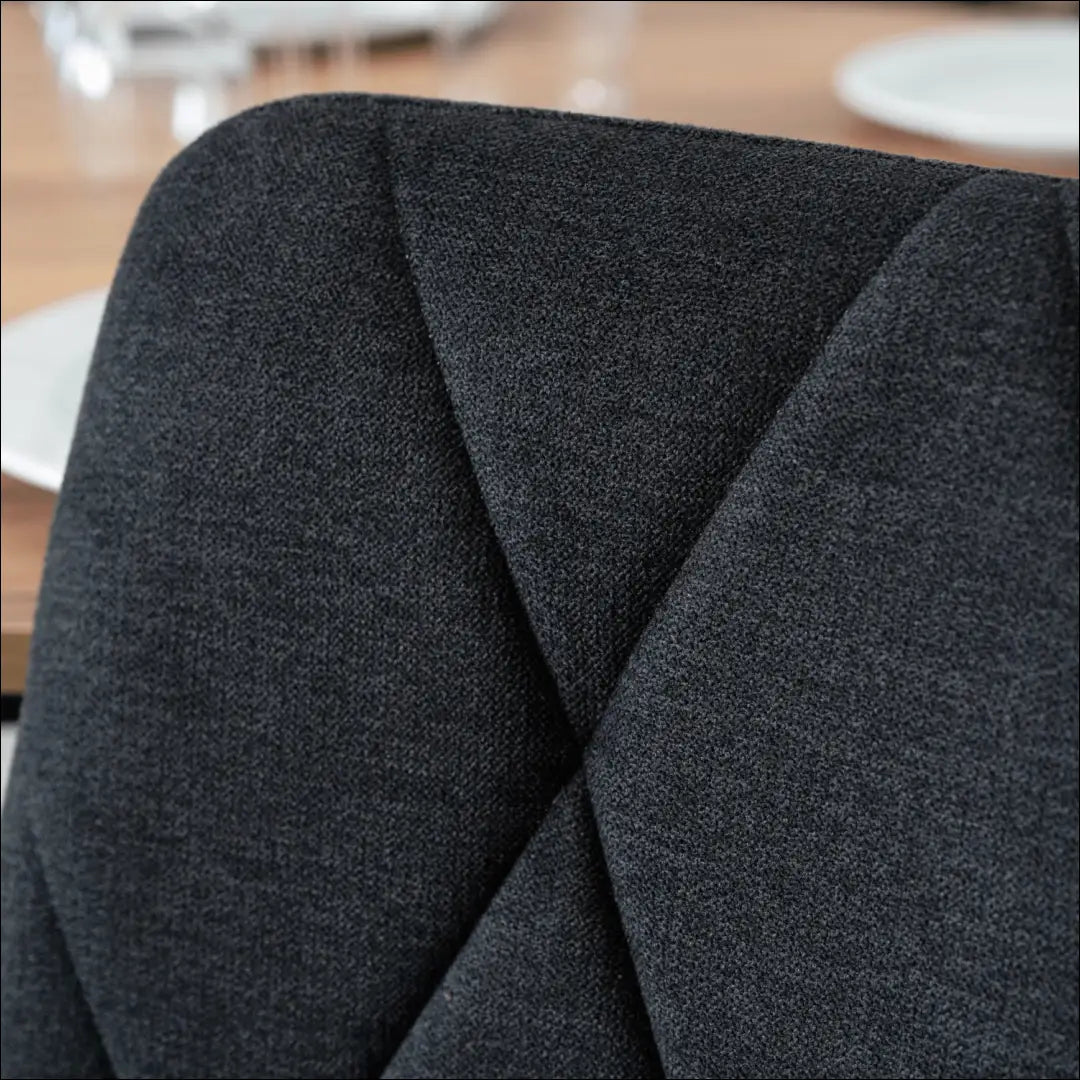 Kėdė su audiniu juodos spalvos TE425 - €35 Save 15% 25-50, __label:Pristatymas 5-14 d.d., elite, Krzesła, spalva-juoda