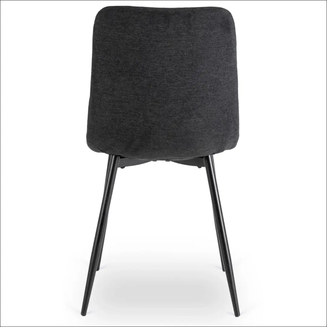 Kėdė su audiniu juodos spalvos TE426 - €34 Save 15% 25-50, __label:Pristatymas 5-14 d.d., elite, Krzesła, spalva-juoda