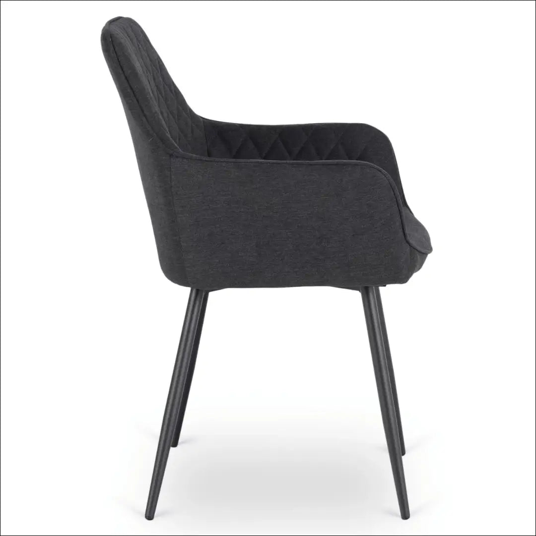 Kėdė su audiniu juodos spalvos TE914 - €53 Save 15% 50-100, __label:Pristatymas 5-14 d.d., elite, Krzesła, spalva-juoda