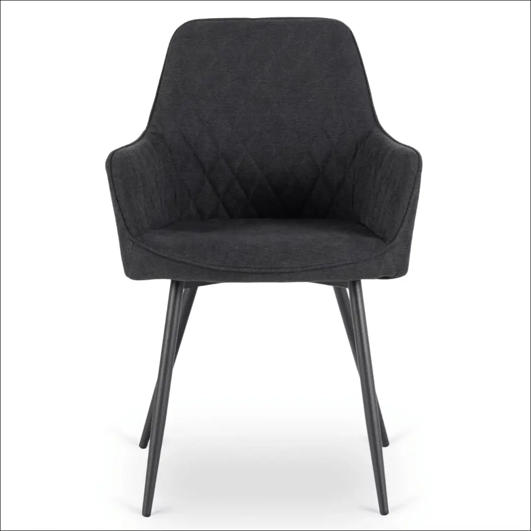 Kėdė su audiniu juodos spalvos TE914 - €53 Save 15% 50-100, __label:Pristatymas 5-14 d.d., elite, Krzesła, spalva-juoda