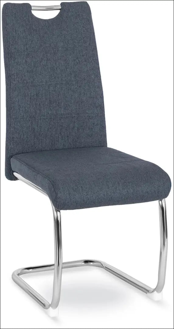 Kėdė su audiniu pilkos spalvos TE169 - €54 Save 15% 50-100, __label:Pristatymas 5-14 d.d., elite, Krzesła, spalva-pilka