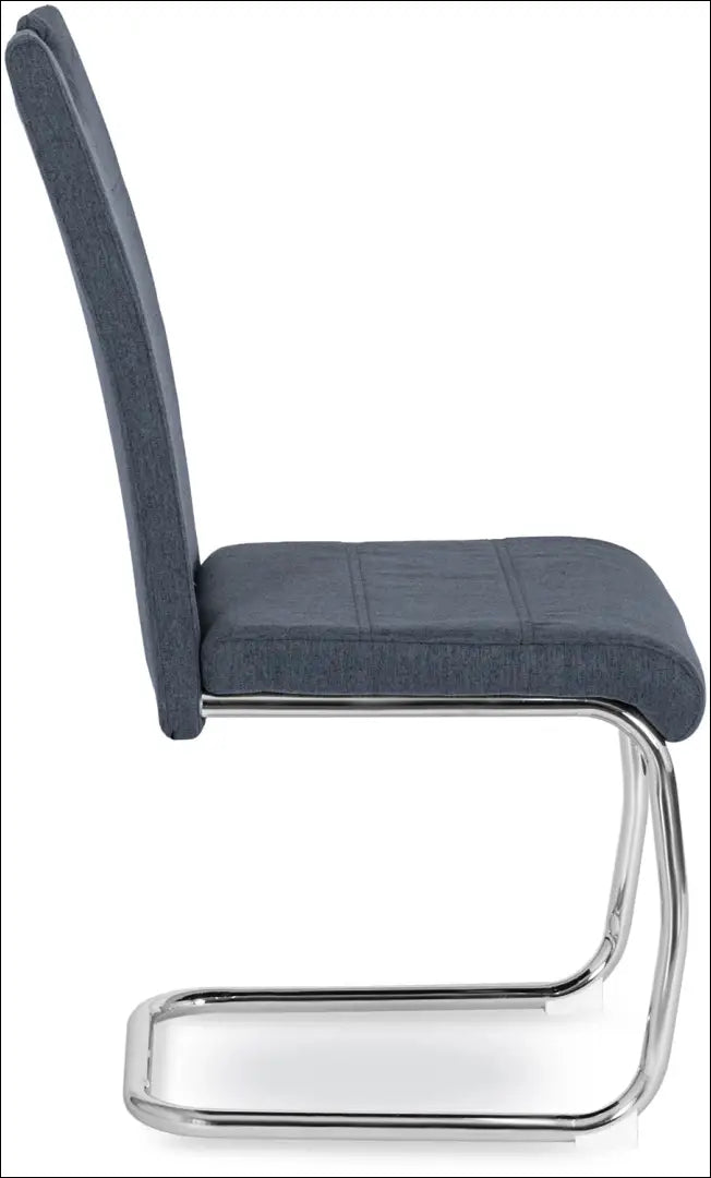 Kėdė su audiniu pilkos spalvos TE169 - €54 Save 15% 50-100, __label:Pristatymas 5-14 d.d., elite, Krzesła, spalva-pilka