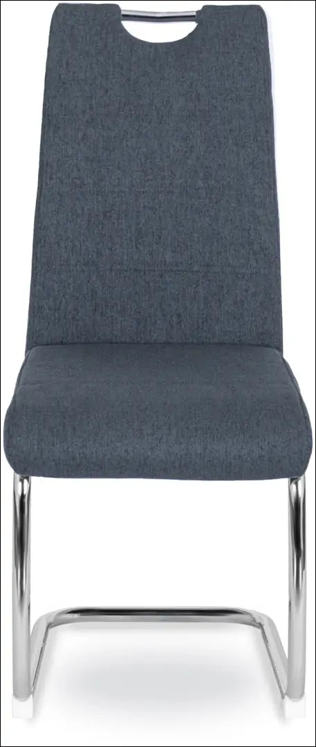 Kėdė su audiniu pilkos spalvos TE169 - €54 Save 15% 50-100, __label:Pristatymas 5-14 d.d., elite, Krzesła, spalva-pilka