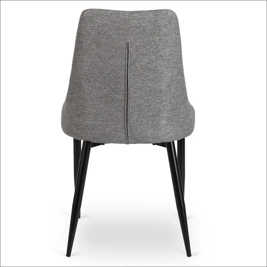 Kėdė su audiniu pilkos spalvos TE355 - €54 Save 15% 50-100, __label:Pristatymas 5-14 d.d., elite, Krzesła, spalva-pilka