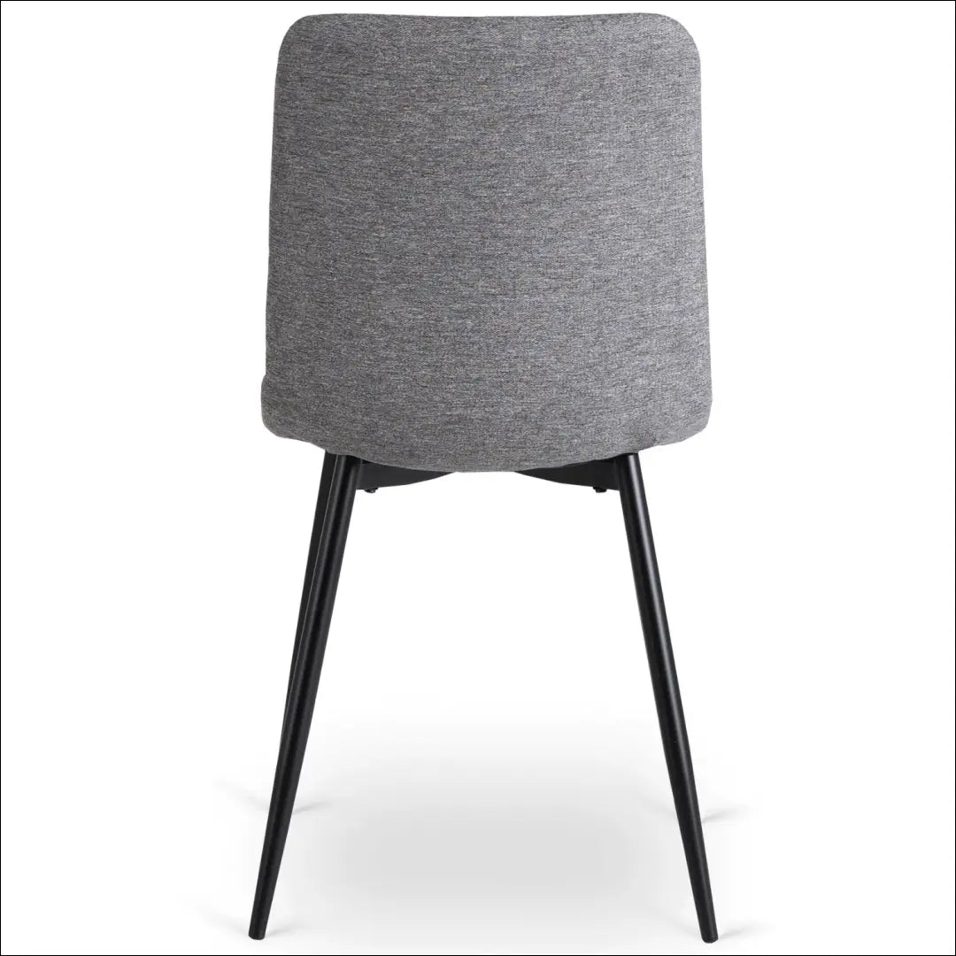 Kėdė su audiniu pilkos spalvos TE424 - €35 Save 15% 25-50, __label:Pristatymas 5-14 d.d., elite, Krzesła, spalva-pilka
