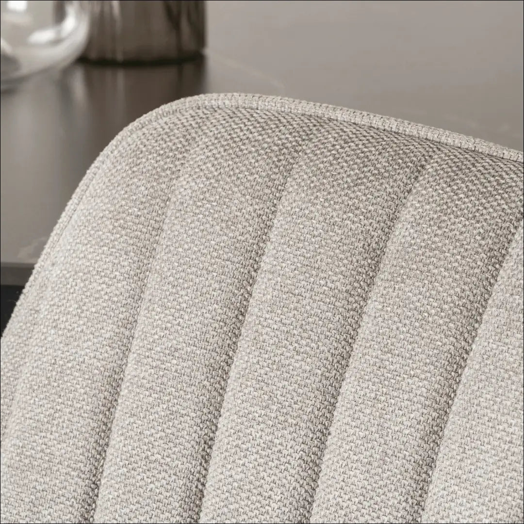 Kėdė su audiniu pilkos spalvos TE803 - €73 Save 15% 50-100, __label:Pristatymas 5-14 d.d., elite, Krzesła, spalva-pilka