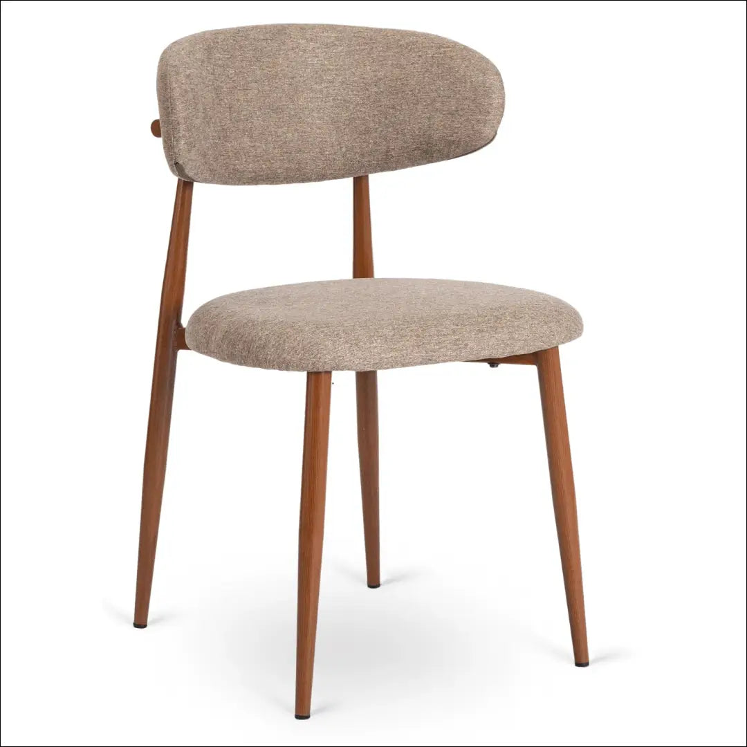 Kėdė su audiniu riešuto spalvos / smėlio TE780 - €73 Save 15% 50-100, __label:Pristatymas 5-14 d.d., elite, Krzesła,
