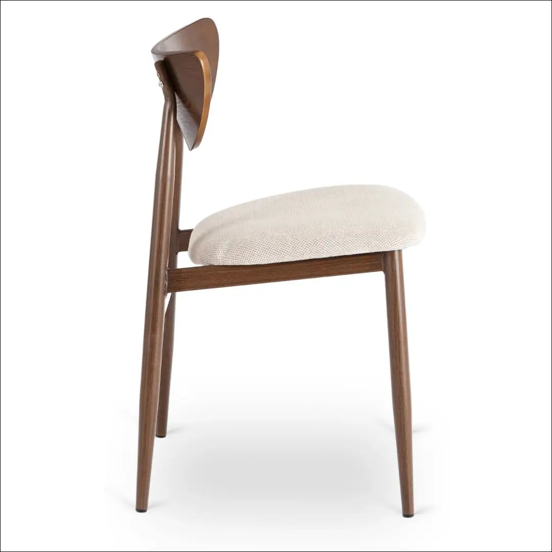 Kėdė su audiniu riešuto spalvos / smėlio TE896 - €58 Save 15% 50-100, __label:Pristatymas 5-14 d.d., elite, Krzesła,
