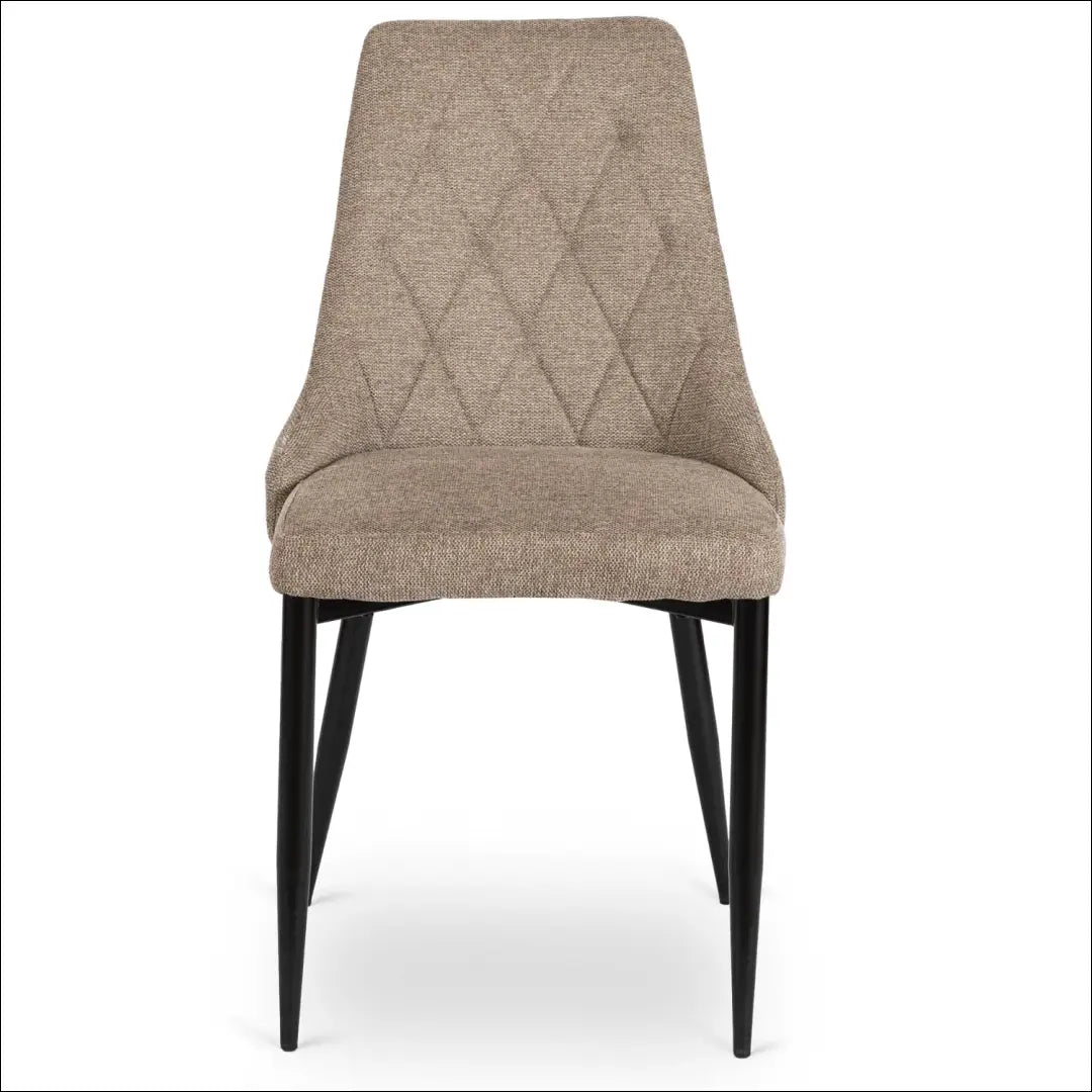 Kėdė su audiniu smėlio spalvos TE356 - €54 Save 15% 50-100, __label:Pristatymas 5-14 d.d., elite, Krzesła,