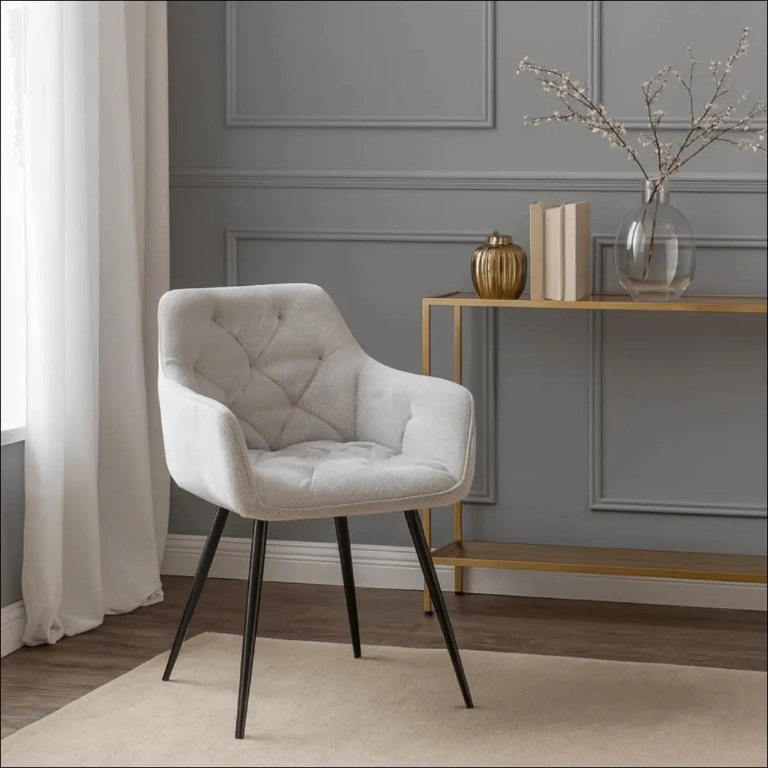 Kėdė su audiniu smėlio spalvos TE828 - €74 Save 15% 50-100, __label:Pristatymas 5-14 d.d., elite, spalva-smelio,