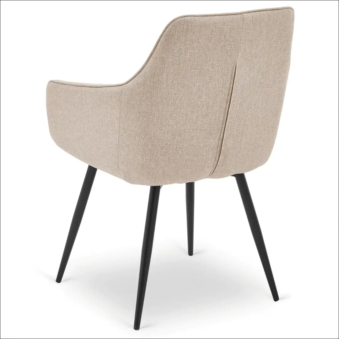 Kėdė su audiniu smėlio spalvos TE837 - €74 Save 15% 50-100, __label:Pristatymas 5-14 d.d., elite, Krzesła,