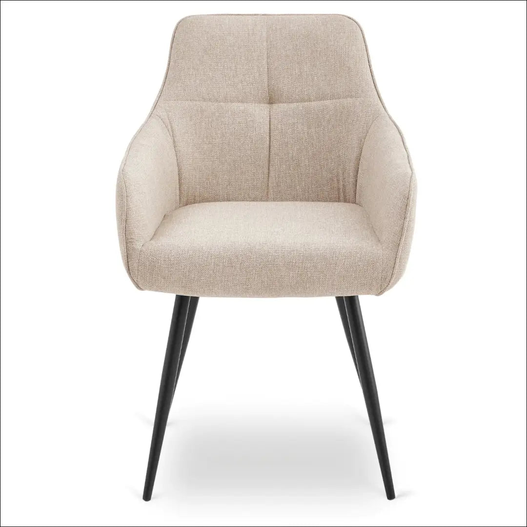 Kėdė su audiniu smėlio spalvos TE837 - €74 Save 15% 50-100, __label:Pristatymas 5-14 d.d., elite, Krzesła,