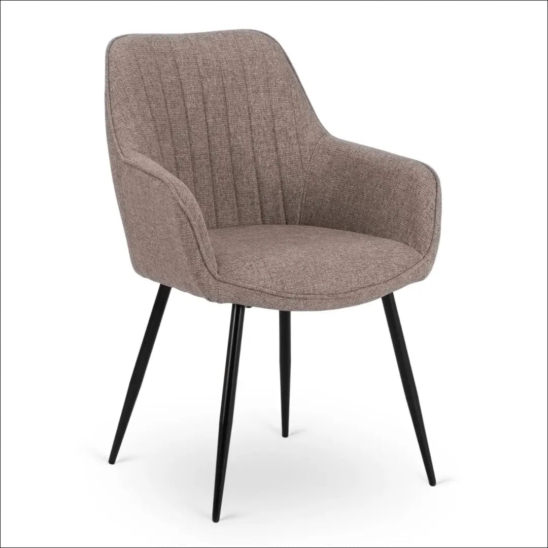 Kėdė su audiniu TE802 - €71 Save 15% 50-100, __label:Pristatymas 5-14 d.d., elite, Krzesła, spalva-kawowy-braz kawowy