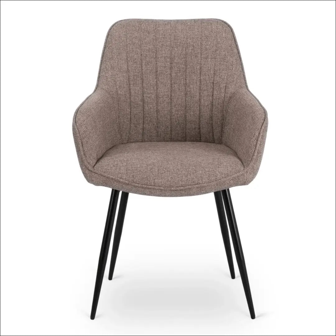 Kėdė su audiniu TE802 - €71 Save 15% 50-100, __label:Pristatymas 5-14 d.d., elite, Krzesła, spalva-kawowy-braz kawowy