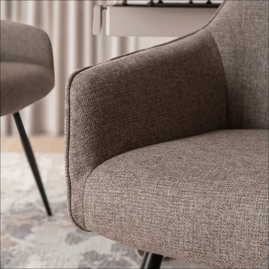 Kėdė su audiniu TE838 - €74 Save 15% 50-100, __label:Pristatymas 5-14 d.d., elite, Krzesła, spalva-cappucino cappucino