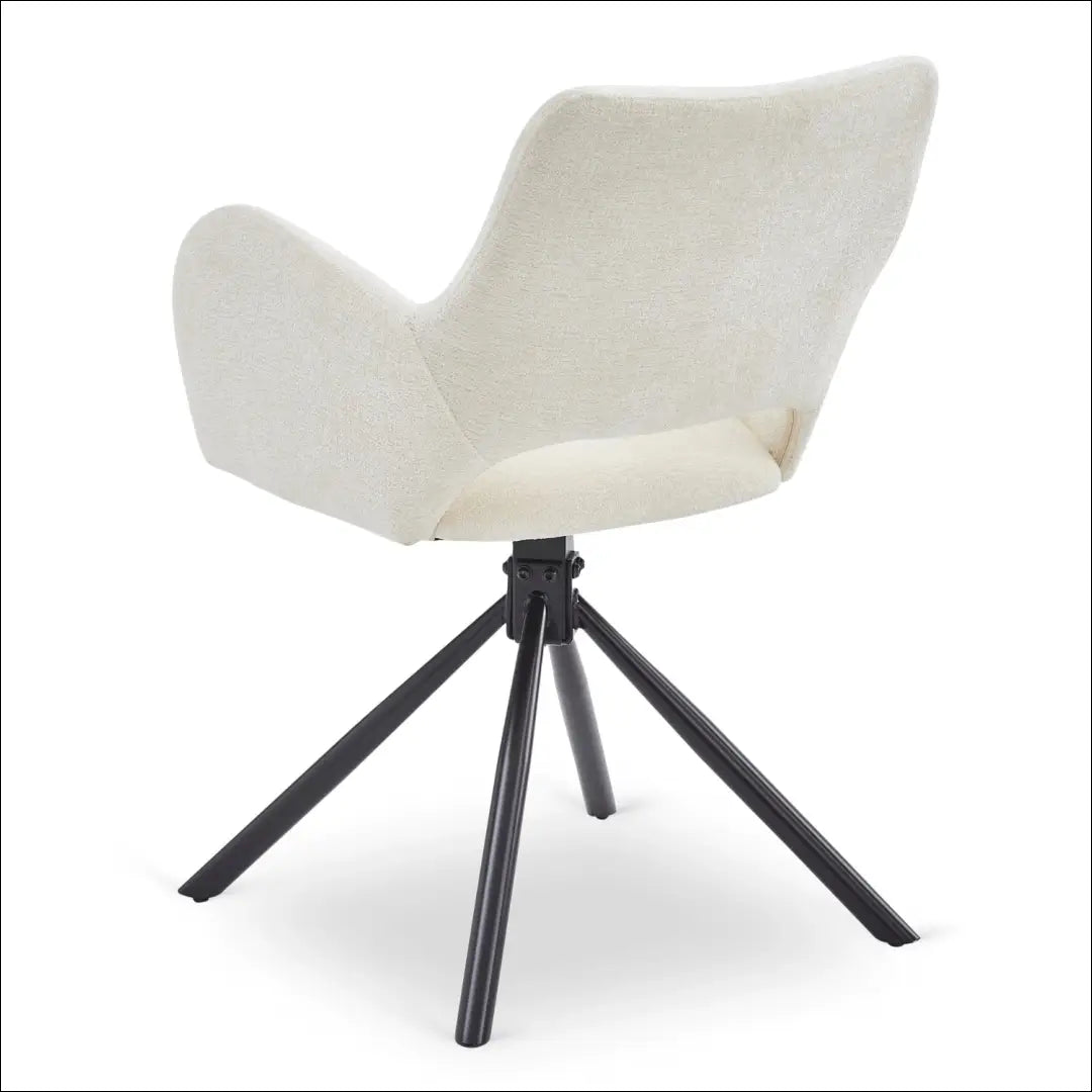 Kėdė su buklė audinio audiniu kreminės spalvos TE843 - €95 Save 15% 50-100, __label:Pristatymas 5-14 d.d., elite,