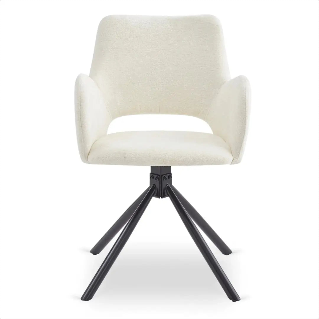 Kėdė su buklė audinio audiniu kreminės spalvos TE843 - €95 Save 15% 50-100, __label:Pristatymas 5-14 d.d., elite,
