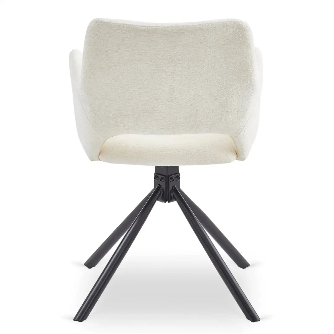 Kėdė su buklė audinio audiniu kreminės spalvos TE843 - €95 Save 15% 50-100, __label:Pristatymas 5-14 d.d., elite,