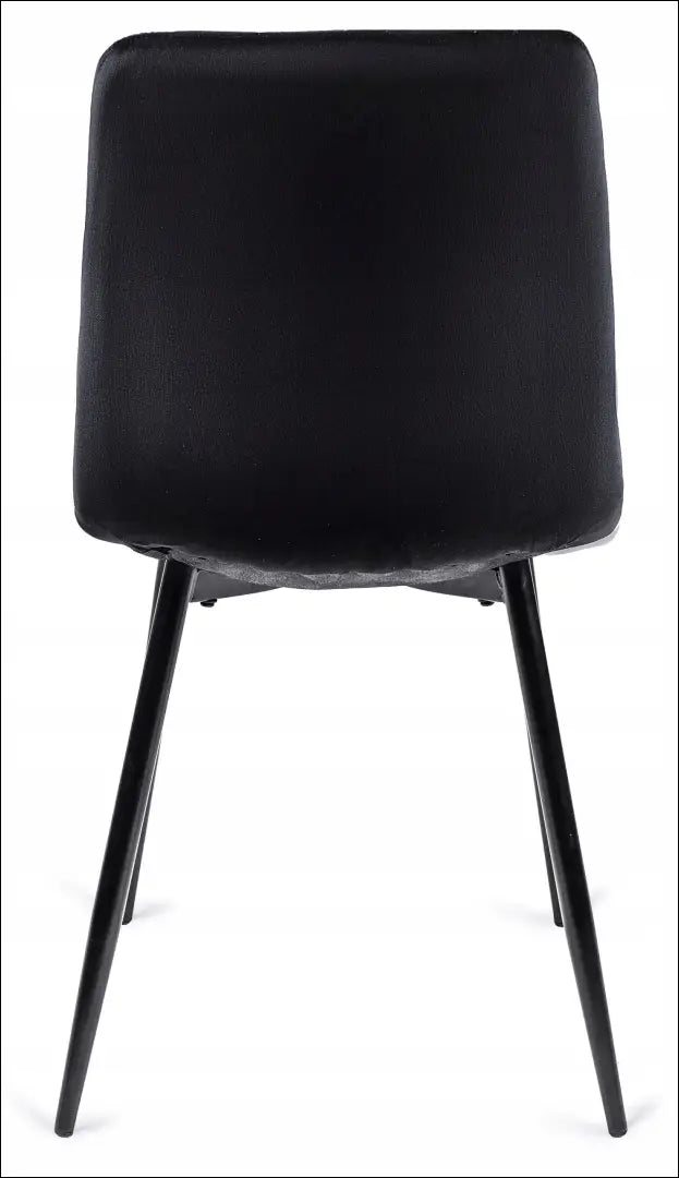 Kėdė su veliūro audiniu juodos spalvos TE010 - €33 Save 15% 25-50, __label:Pristatymas 5-14 d.d., elite, Krzesła,
