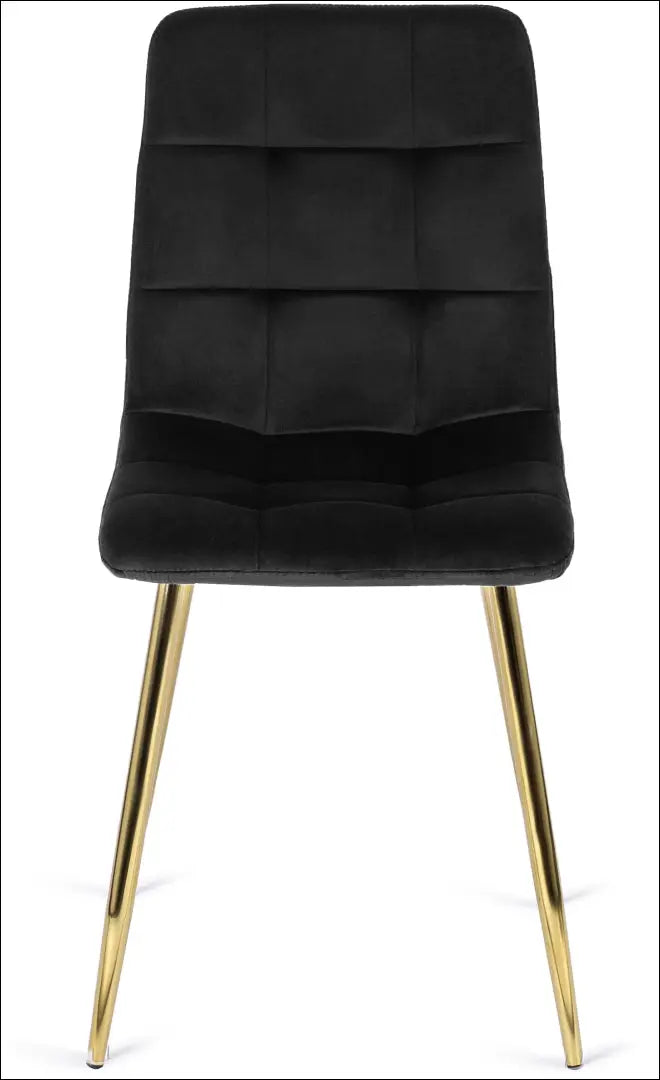 Kėdė su veliūro audiniu juodos spalvos TE054 - €41 Save 15% 25-50, __label:Pristatymas 5-14 d.d., elite, Krzesła,
