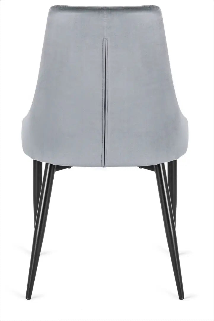 Kėdė su veliūro audiniu pilkos spalvos TE030 - €49 Save 15% 25-50, __label:Pristatymas 5-14 d.d., elite, Krzesła,