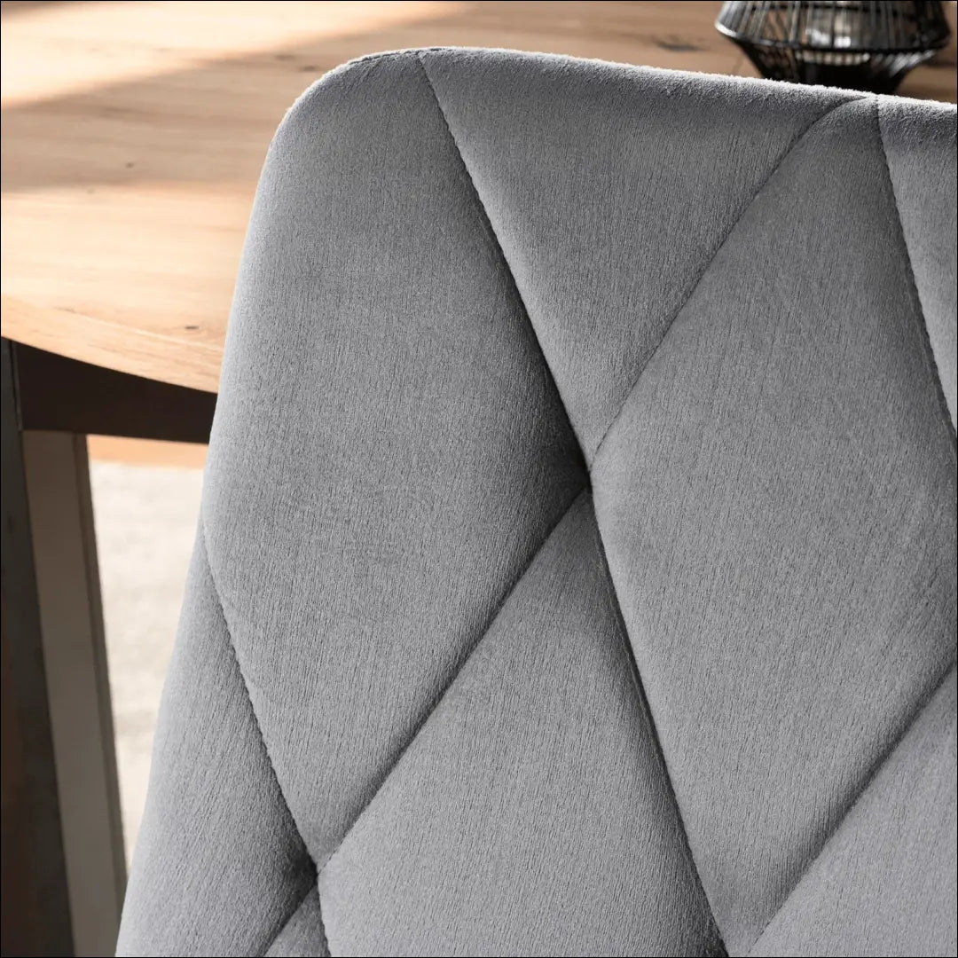 Kėdė su veliūro audiniu pilkos spalvos TE031 - €35 Save 15% 25-50, __label:Pristatymas 5-14 d.d., elite, Krzesła,