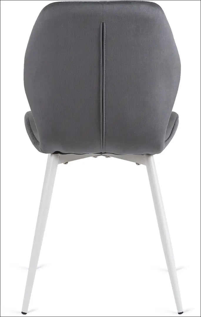 Kėdė su veliūro audiniu pilkos spalvos TE254 - €47 Save 15% 25-50, __label:Pristatymas 5-14 d.d., elite, spalva-pilka,