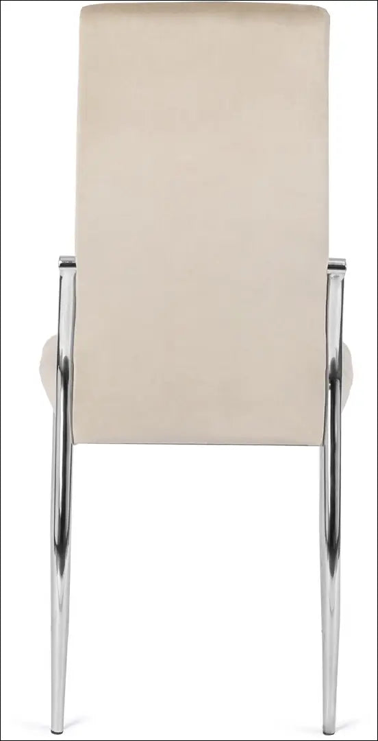 Kėdė su veliūro audiniu smėlio spalvos TE039 - €43 Save 15% 25-50, __label:Pristatymas 5-14 d.d., elite, Krzesła,