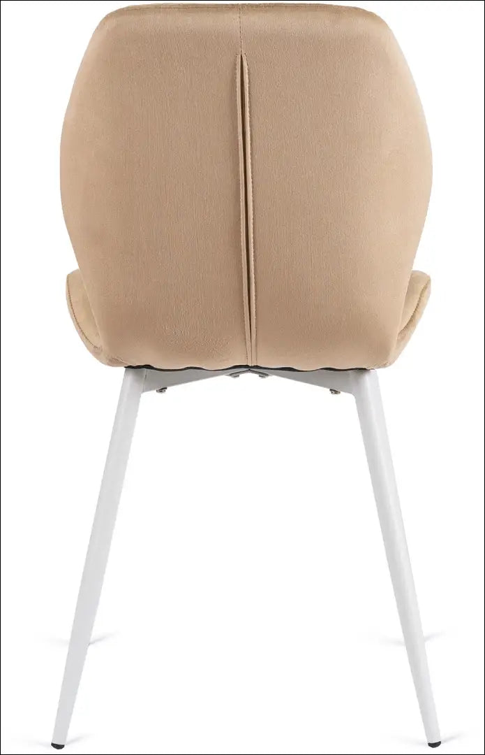 Kėdė su veliūro audiniu smėlio spalvos TE255 - €46 Save 15% 25-50, __label:Pristatymas 5-14 d.d., elite, spalva-smelio,