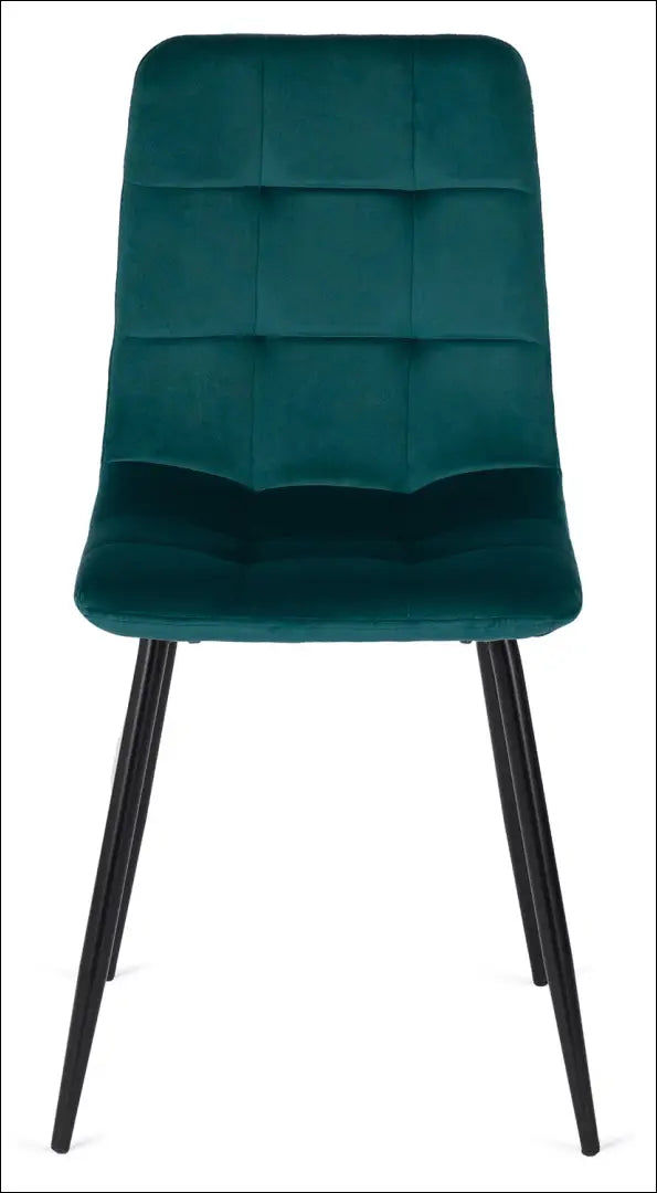 Kėdė su veliūro audiniu TE122 - €35 Save 15% 25-50, __label:Pristatymas 5-14 d.d., elite, Krzesła, spalva-turkio Turkio