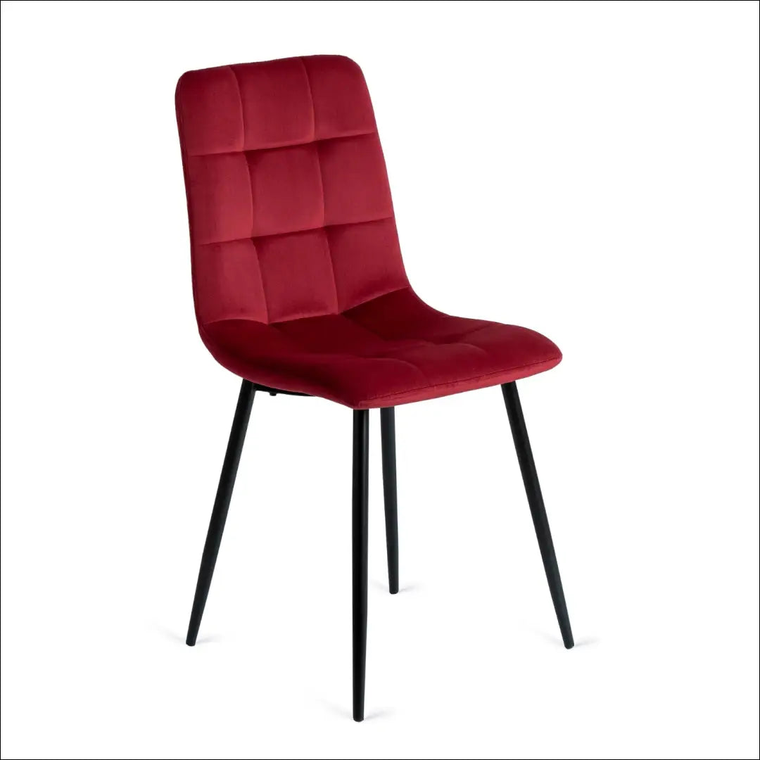 Kėdė su veliūro audiniu TE202 - €34 Save 15% 25-50, __label:Pristatymas 5-14 d.d., elite, Krzesła,