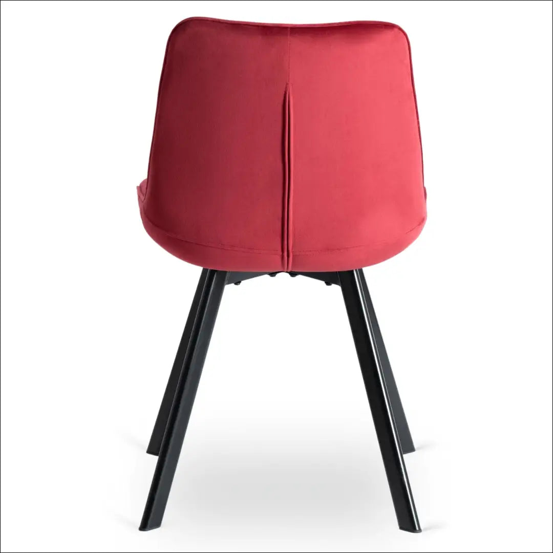 Kėdė su veliūro audiniu TE422 - €52 Save 15% 50-100, __label:Pristatymas 5-14 d.d., elite, Krzesła,