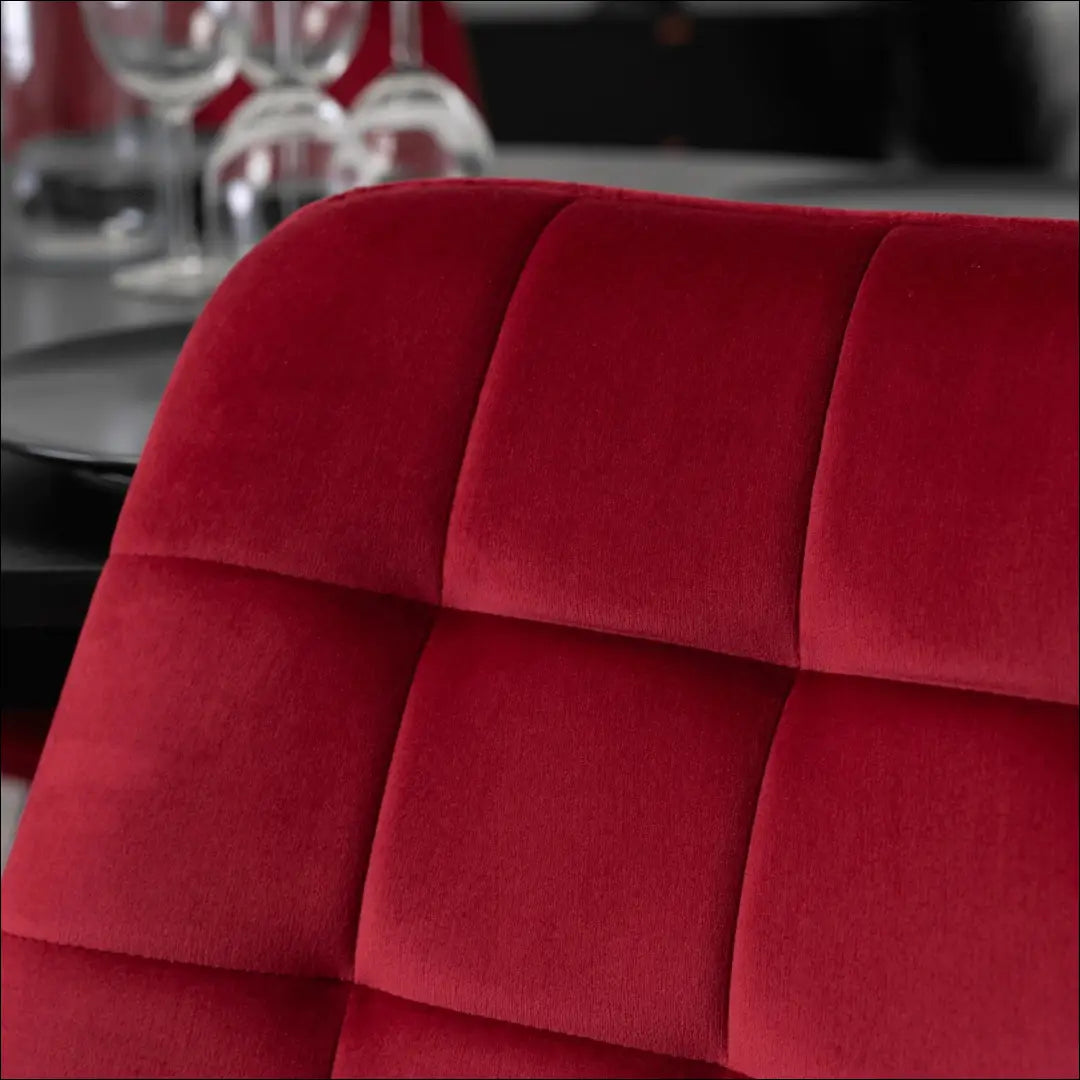 Kėdė su veliūro audiniu TE422 - €52 Save 15% 50-100, __label:Pristatymas 5-14 d.d., elite, Krzesła,
