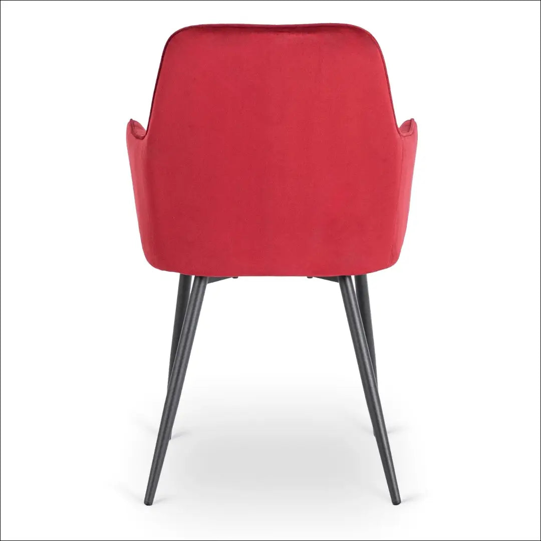 Kėdė su veliūro audiniu TE931 - €53 Save 15% 50-100, __label:Pristatymas 5-14 d.d., elite, Krzesła,