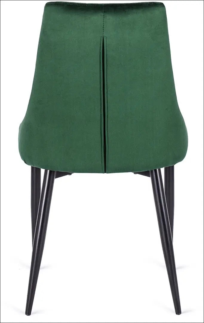Kėdė su veliūro audiniu žalios spalvos TE028 - €48 Save 15% 25-50, __label:Pristatymas 5-14 d.d., elite, Krzesła,