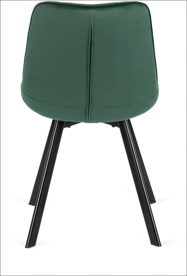 Kėdė su veliūro audiniu žalios spalvos TE034 - €52 Save 15% 50-100, __label:Pristatymas 5-14 d.d., elite, Krzesła,